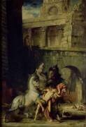 Diomède dévoré par ses chevaux (Gustave Moreau) - Muzeo.com