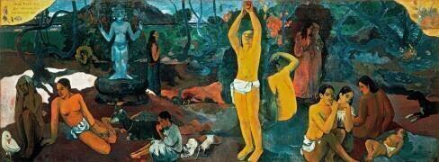 D'ou venons-nous? Que sommes-nous? Ou allons nous ? (Paul Gauguin) - Muzeo.com