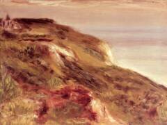 Église sur une falaise (Auguste Renoir) - Muzeo.com
