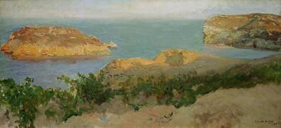 Île au large du Cap Marti, Jávea (Joaquin Sorolla y Bastida) - Muzeo.com