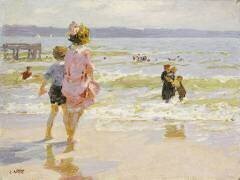 En bord de mer (Edward Henry Potthast) - Muzeo.com