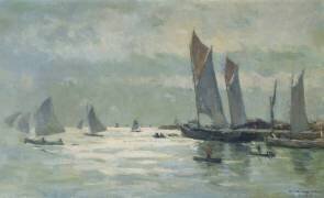 En rade de La Rochelle (Albert Lebourg) - Muzeo.com
