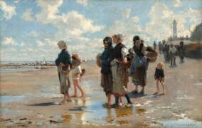 En route pour la pêche (John Singer Sargent) - Muzeo.com