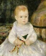Enfant avec un clown en jouet (Auguste Renoir) - Muzeo.com