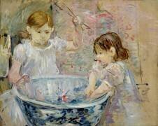 Enfants à la Bassine (Berthe Morisot) - Muzeo.com