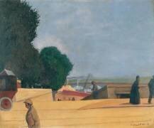 Entrée au Pont de l'Alma (Félix Vallotton) - Muzeo.com