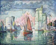 Entrée du port de la Rochelle (Paul Signac) - Muzeo.com