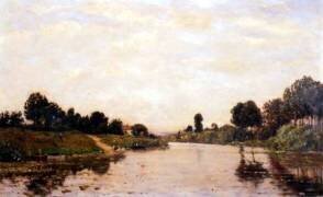 Eté sur la Rivière (Hippolyte Camille Delpy) - Muzeo.com
