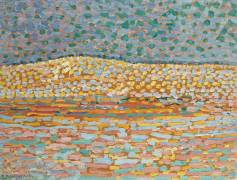 Etude de dune pointilliste (Piet Mondrian) - Muzeo.com