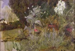 Étude des fleurs et du feuillage (John William Waterhouse) - Muzeo.com