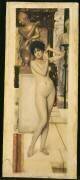 Etude pour Allégorie de la sculpture (Gustav Klimt) - Muzeo.com