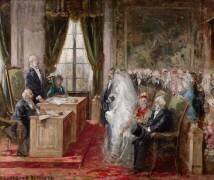 Etude pour le mariage civil à la mairie du 19ème arrondissement (Henri Gervex) - Muzeo.com