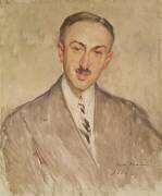 Étude pour le portrait d'André Maurois (Jacques-Emile Blanche) - Muzeo.com