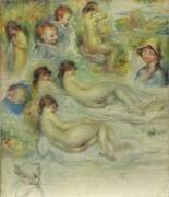 Études de Pierre Renoir (Auguste Renoir) - Muzeo.com