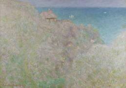 Falaise à Varengeville (Gorge du Petit Ailly) (Claude Monet) - Muzeo.com