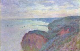 Falaises près de Dieppe (Claude Monet) - Muzeo.com