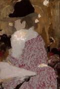 Femme assise dans un bar (Edouard Vuillard) - Muzeo.com