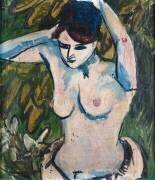 Femme aux bras levés (Ernst Ludwig Kirchner) - Muzeo.com