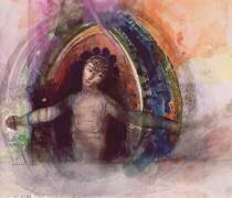 Femme avec les bras tendus (Odilon Redon) - Muzeo.com