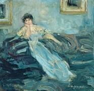 Femme dans un intérieur (Pierre Laprade) - Muzeo.com