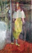Femme entrant dans une loge au théâtre (Henri de Toulouse-Lautrec) - Muzeo.com