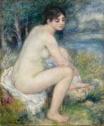 Femme nue dans un paysage (Auguste Renoir) - Muzeo.com