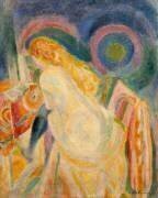 Femme nue lisant (Robert Delaunay) - Muzeo.com