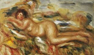 Femme nue sur l'herbe (Auguste Renoir) - Muzeo.com