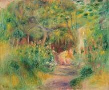 Femme qui jardine (Auguste Renoir) - Muzeo.com