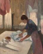 Femme repassant (Edgar Degas) - Muzeo.com