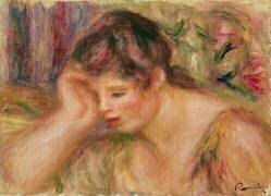 Femme se penchant (Auguste Renoir) - Muzeo.com