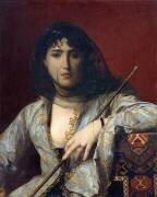 Femme voilée circassienne (Jean-Léon Gérôme) - Muzeo.com