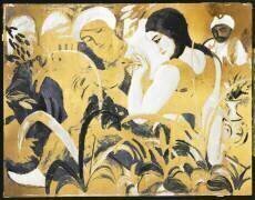 Femmes de l'Est (Odalisque) (August Macke) - Muzeo.com