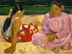 Femmes de Tahiti ou Sur la plage (Paul Gauguin) - Muzeo.com