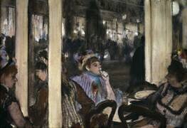 Femmes à la terrasse d’un café (Edgar Degas) - Muzeo.com