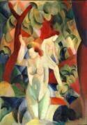 Femmes se baignant (August Macke) - Muzeo.com