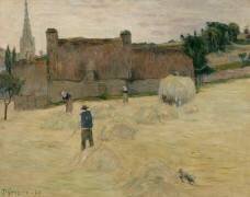 Fenaison en Bretagne (Paul Gauguin) - Muzeo.com