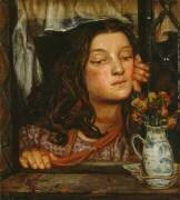 Fille au treillis (Dante Gabriel Rossetti) - Muzeo.com