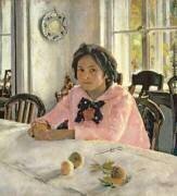 Fille avec des pêches (Valentin Serov) - Muzeo.com