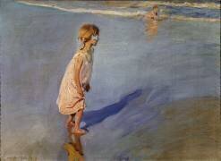 Fille avec un ruban bleu (Joaquin Sorolla y Bastida) - Muzeo.com