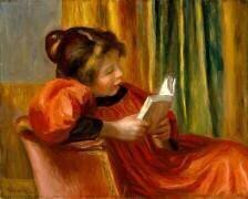 Fille qui lit (Auguste Renoir) - Muzeo.com