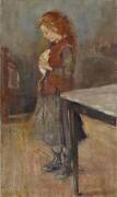 Fille rousse avec rat blanc (Edvard Munch) - Muzeo.com