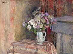 Fleurs dans un vase (1905) (Edouard Vuillard) - Muzeo.com