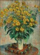 Fleurs d'artichauts de Jérusalem (Claude Monet) - Muzeo.com