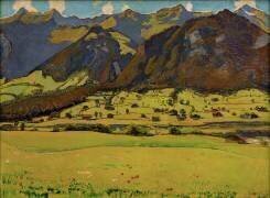 Fromberghorn vu de Reichenbach (Ferdinand Hodler) - Muzeo.com