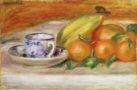 Fruit avec tasse et soucoupe (Auguste Renoir) - Muzeo.com