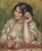 Gabrielle à la rose (Auguste Renoir) - Muzeo.com