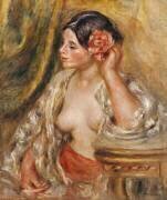 Gabrielle à sa Coiffure (Auguste Renoir) - Muzeo.com