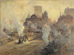 Gare de Grand Central (Colin Campbell Cooper) - Muzeo.com