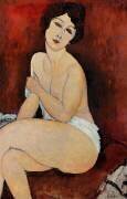 Grand nu assis (Amedeo Modigliani) - Muzeo.com